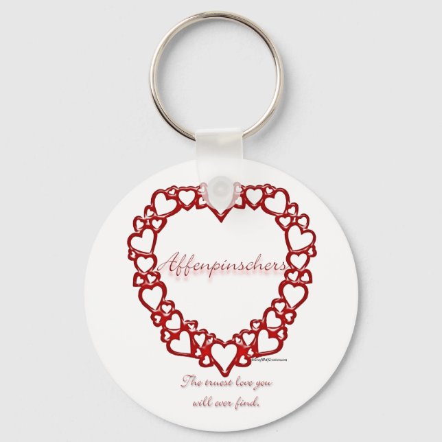 Affenpinscher True Love - Keychain (Front)