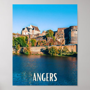 Affiche Angers Photo Vintage  Poster