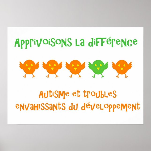 Affiche - Apprivoisons la différence Poster (Front)