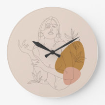 Affiche Line art minimaliste. Style Boho.