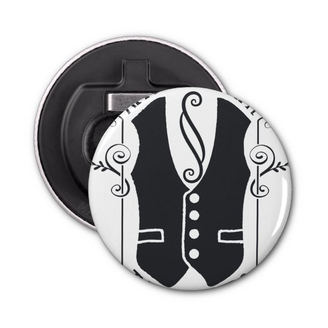 Affiliated With The Hustlers Bottle Opener (Front)