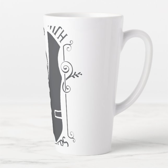 Affiliated With The Hustlers Latte Mug (Right)