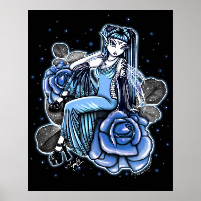 Affinity Blue Rose Fairy Posters (Front)