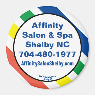 Affinity Salon & Spa Refrigerator Magnet