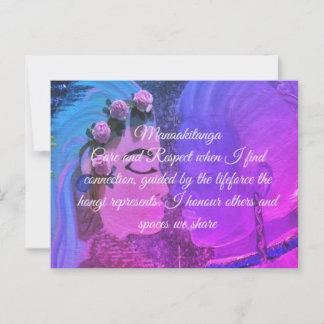 Affirmation card Manaakitanga