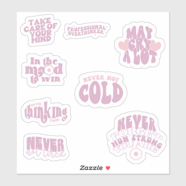 affirmation Inspirational Motivational Quote  (Sheet)