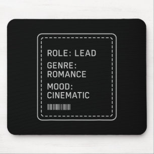 Affirmation Mental Health Main Role Main Character Mouse Pad