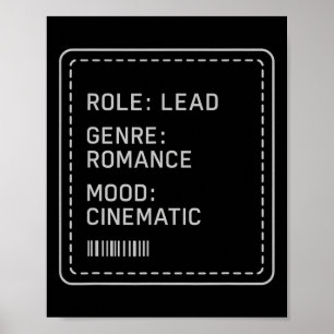 Affirmation Mental Health Main Role Main Character Poster