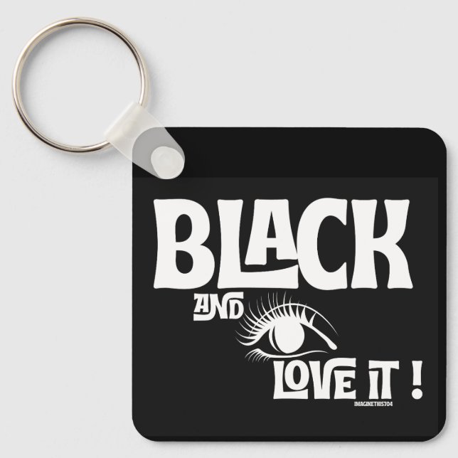 Affirmation of Love -Keychain Key Ring (Front)
