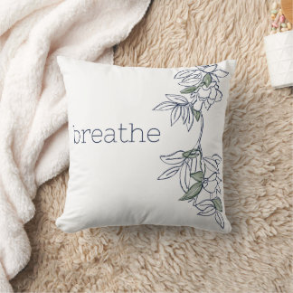Affirmation Pillow: Inhale Stress Cushion