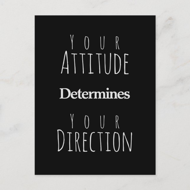 Affirmation Quote Postcard (Front)