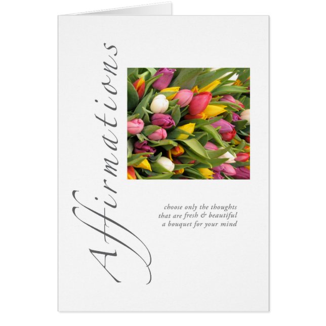 Affirmation Tulips (Front)