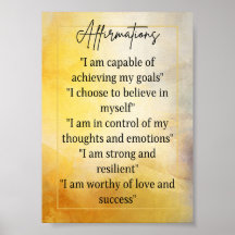 Affirmations for Self Confidence & inspiration 