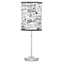 AFFIRMATIONS GOOD ENERGY TABLE LAMP