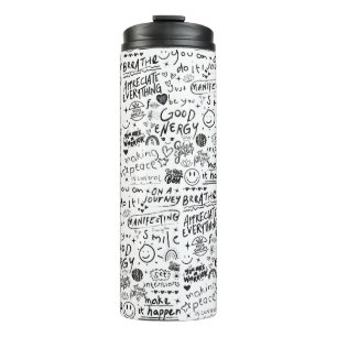 AFFIRMATIONS GOOD ENERGY THERMAL TUMBLER