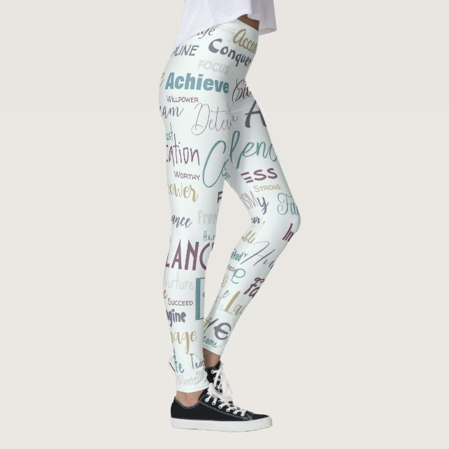 Affirmations   leggings (Right)