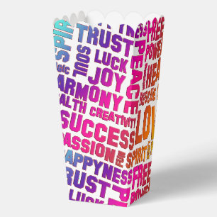 Affirmations of Life - positive words 3 Favour Box
