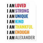 Affirmations Wall Art