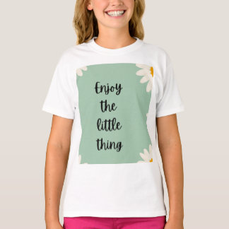 Affirmative shirt for girls