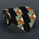 Affirmed Thoroughbred Racehorse 1978 Tie<br><div class="desc">My Horse Racing Photo of Triple Crown Winner Affirmed unsaddled after winning the Jim Dandy Stakes at Saratoga Race Track in New York on July 8th 1978.</div>