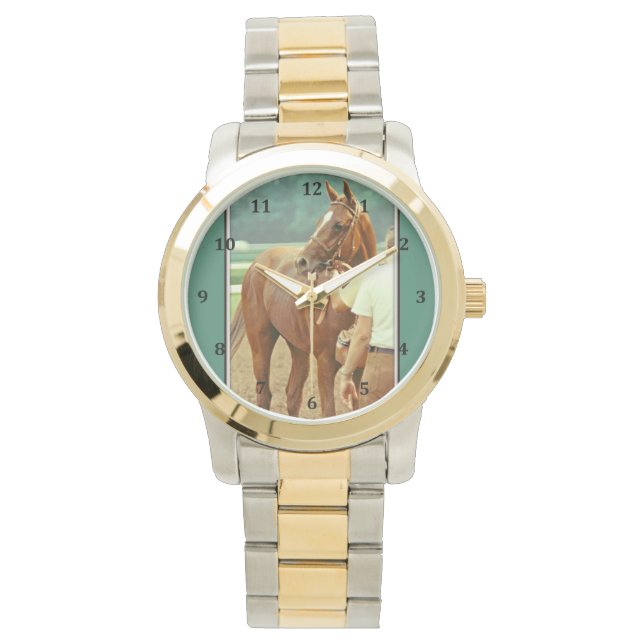 Affirmed Thoroughbred Racehorse 1978 Watch (Front)