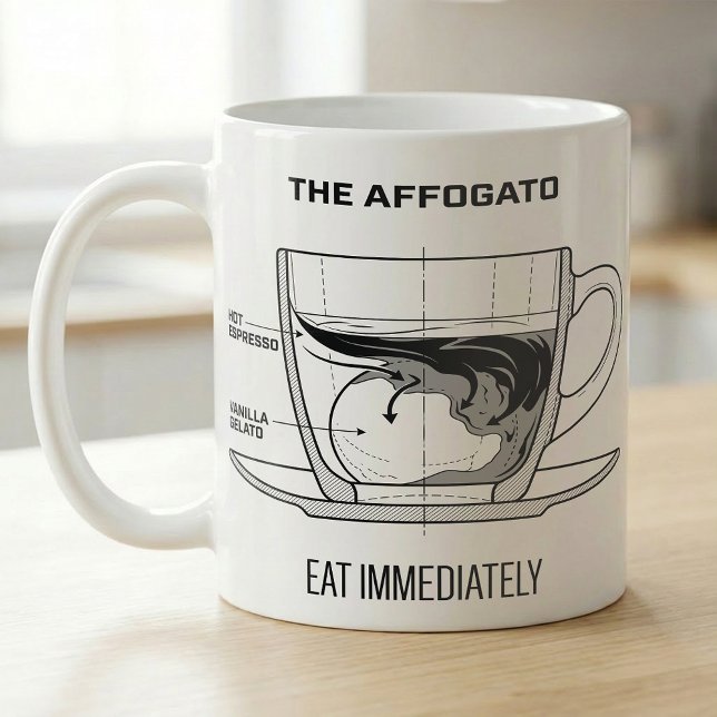 Affogato Coffee Dessert  Recipe Eat Immediately Mug (Creator Uploaded)