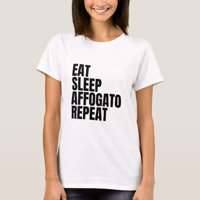 Affogato Coffee T-Shirt (Front)