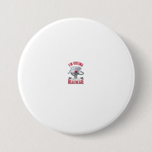 Affordable Healthcare Medicare For All Care 7.5 Cm Round Badge