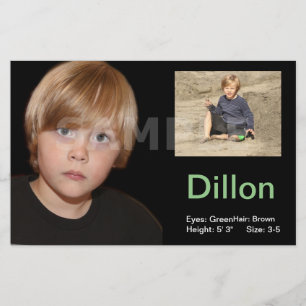 Affordable Model Comp Cards Kids