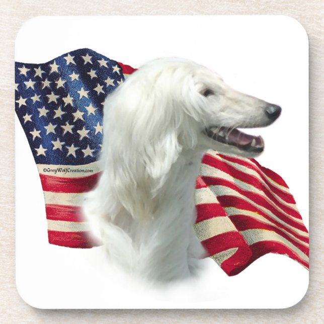 Afgan Flag Coaster (Front)