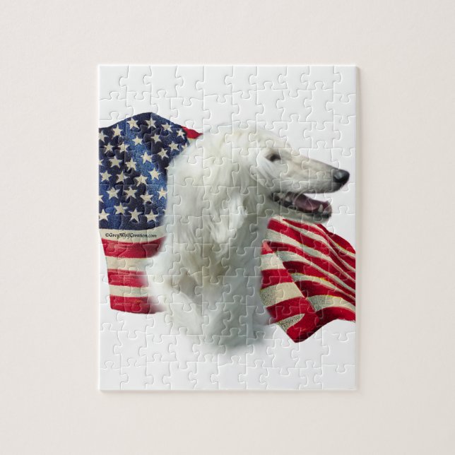 Afgan Flag Jigsaw Puzzle (Vertical)