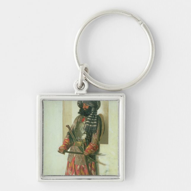 Afghan, 1870 key ring (Front)