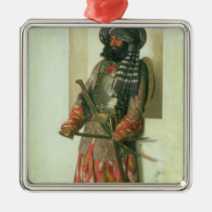 Afghan, 1870 metal tree decoration