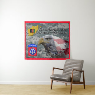 “Afghan Combat Veteran” - 82nd Airborne Division Tapestry