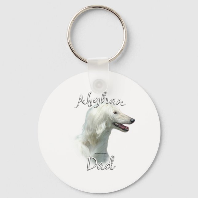 Afghan Dad 2 Key Ring (Front)