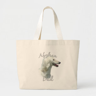 Afghan Dad 2 Large Tote Bag