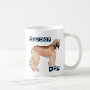 Afghan Dad; Afghan Hound Dad; Dad of Afghan Coffee Mug
