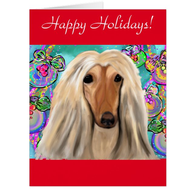Afghan Hound   (Front)