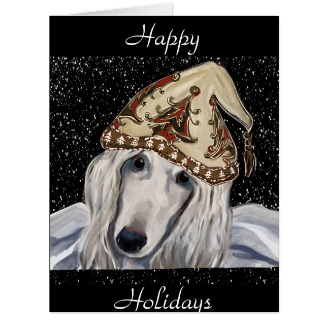 Afghan Hound   (Front)