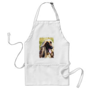 Afghan Hound Art Gifts Standard Apron
