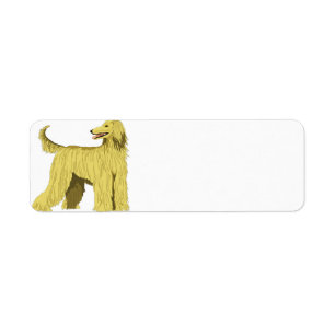 afghan hound art.png return address label