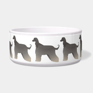 Afghan Hound Basic Breed Silhouette