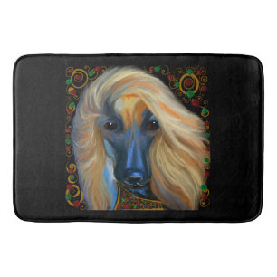 Afghan Hound Bath Mat