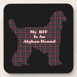 Afghan Hound BFF Coaster