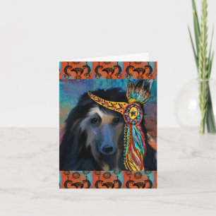 Afghan Hound     Card