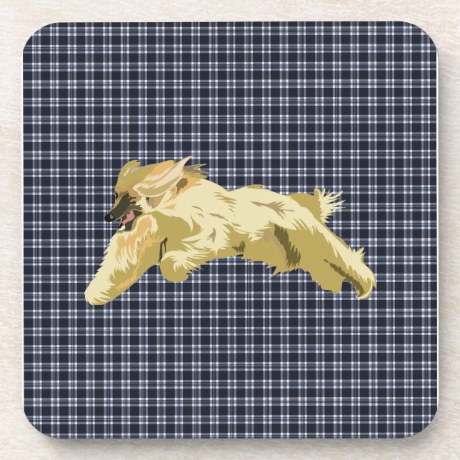 Afghan Hound Coaster (Front)
