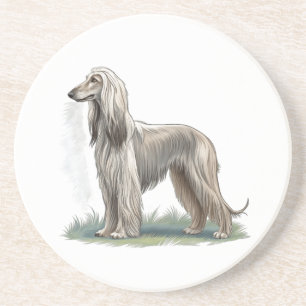Afghan Hound Coaster