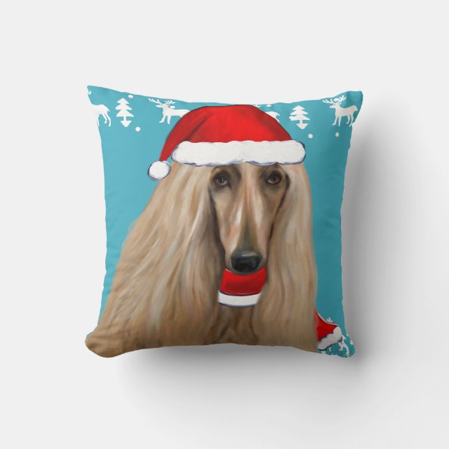 AFGHAN HOUND CUSHION (Front)