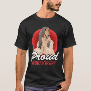 Afghan Hound Dad Dog Owner T-Shirt