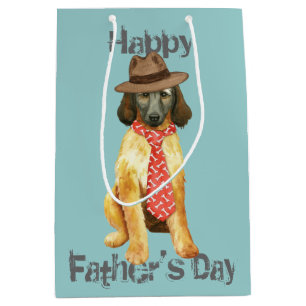 Afghan Hound Dad Medium Gift Bag
